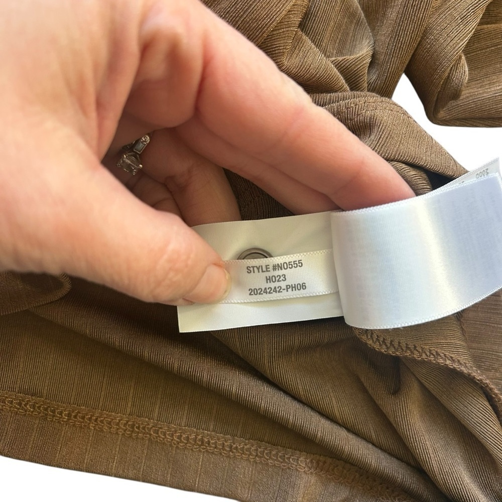 Madewell Brown Button-Up Top - image 5